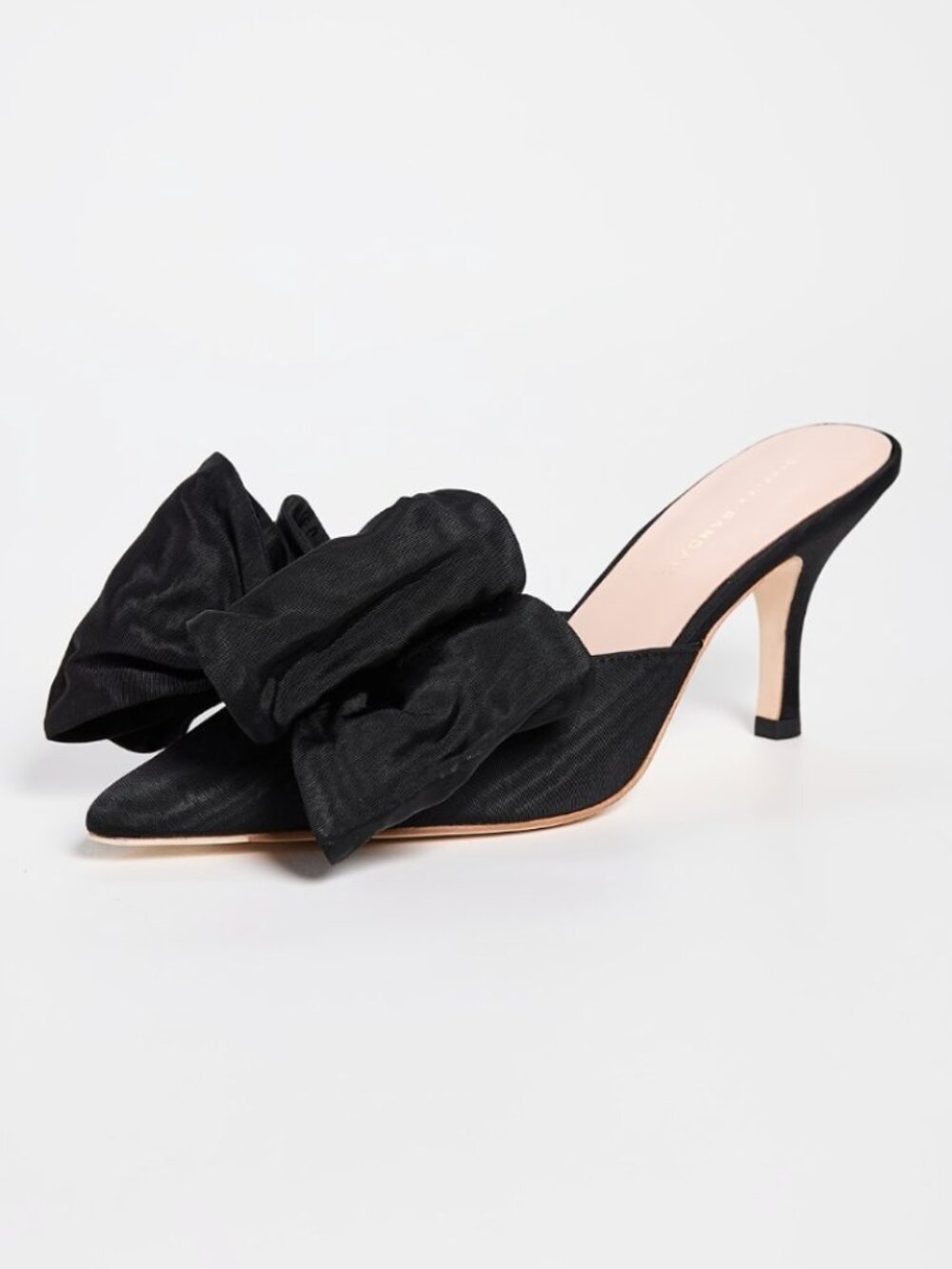 NEW Loeffler Randall 8.5 Margot Bow Heeled Mules